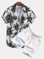 Ensemble homme imprimé manches courtes
