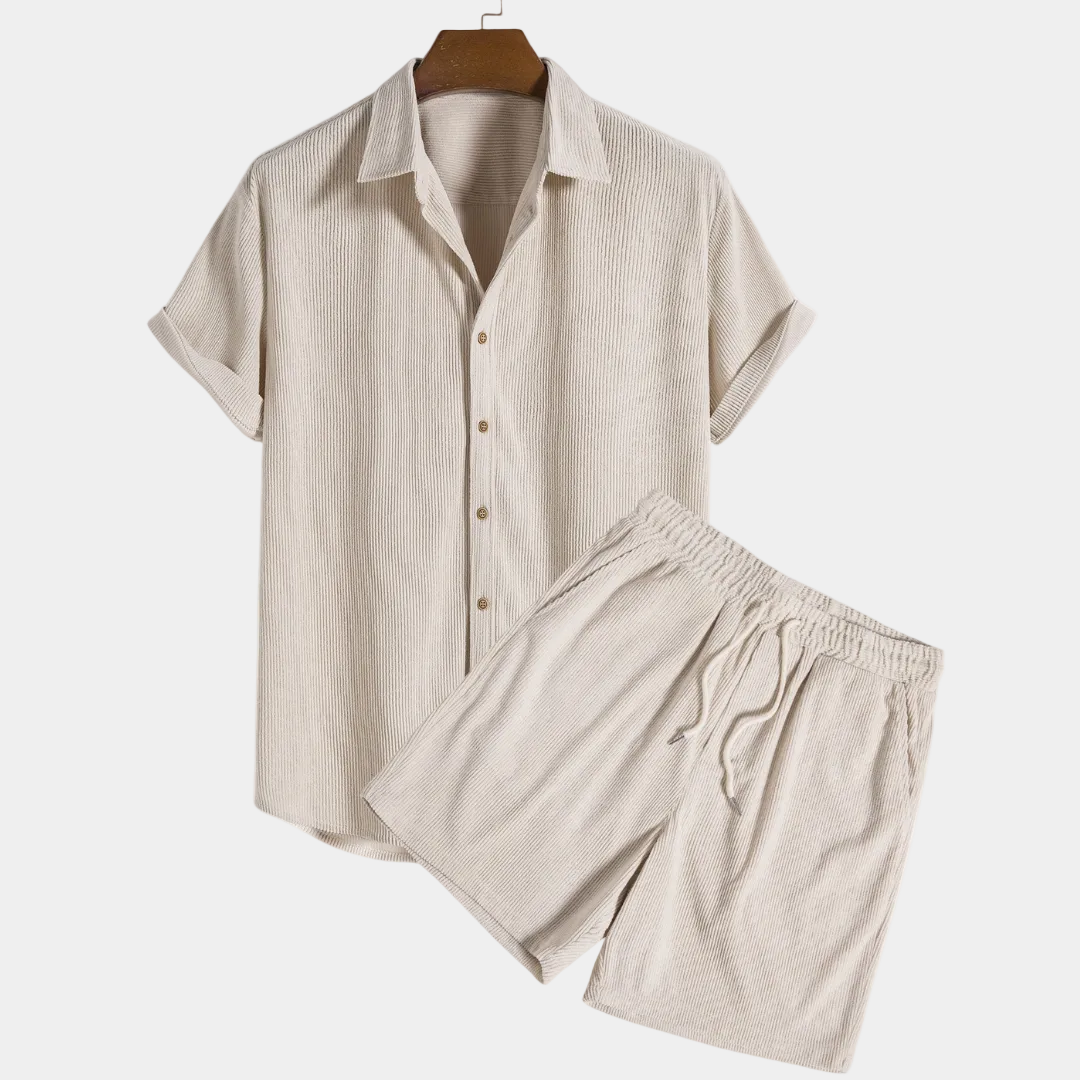 Ensemble homme manches courtes