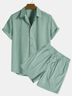 Ensemble homme manches courtes