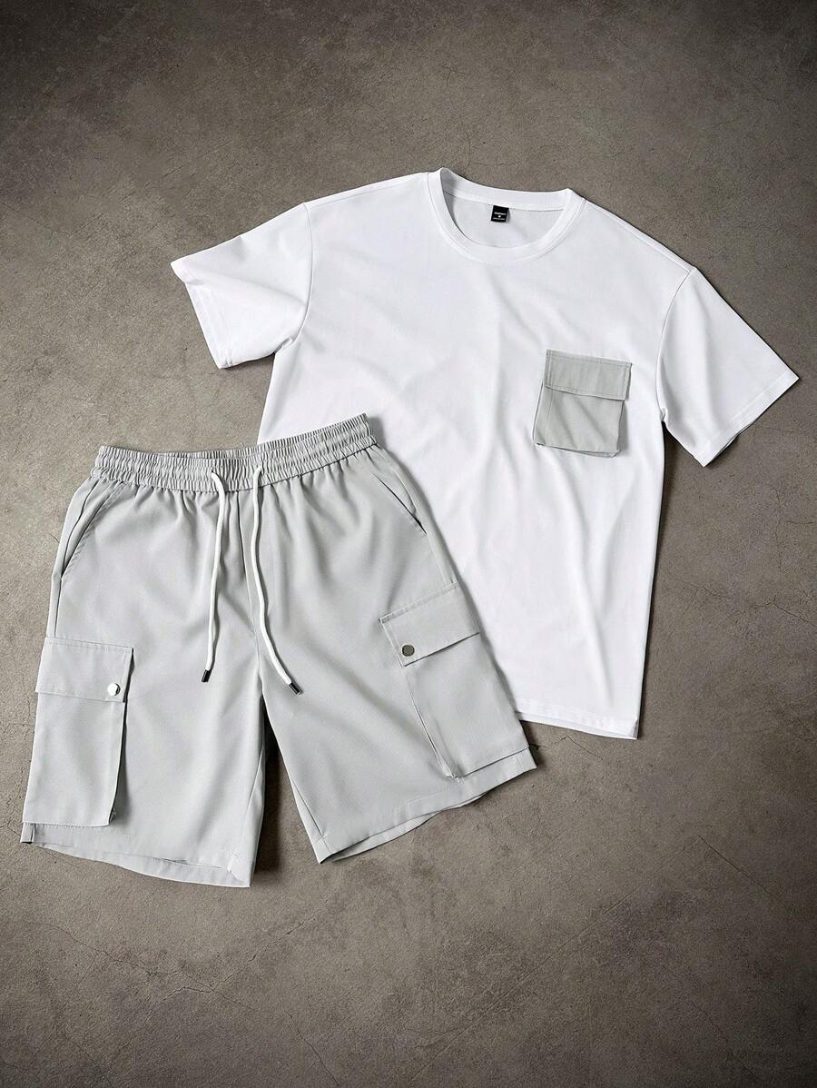 Ensemble homme poches cargo