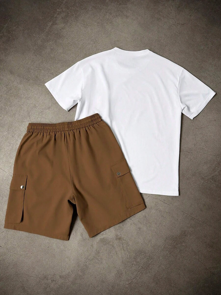 Ensemble homme poches cargo
