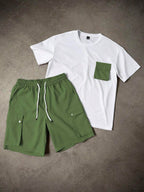 Ensemble homme poches cargo