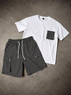 Ensemble homme poches cargo