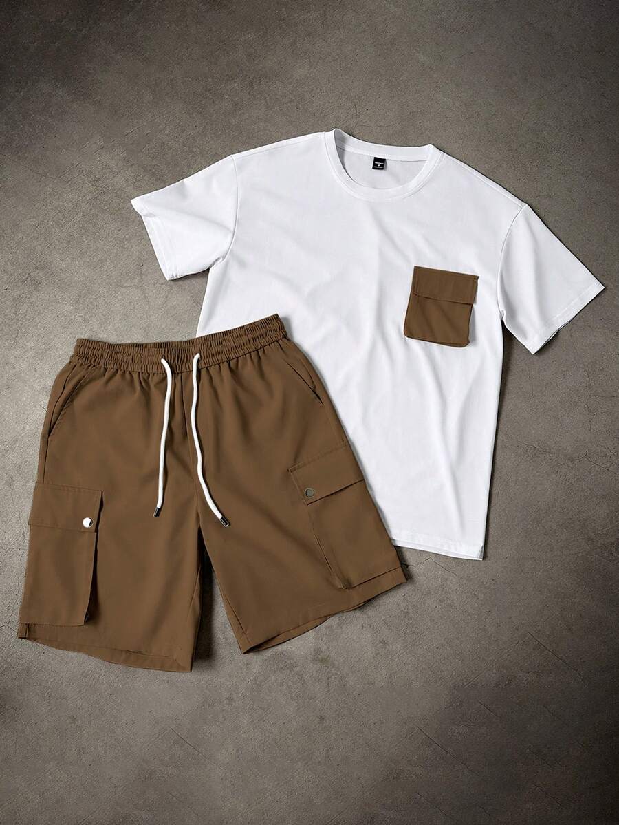 Ensemble homme poches cargo