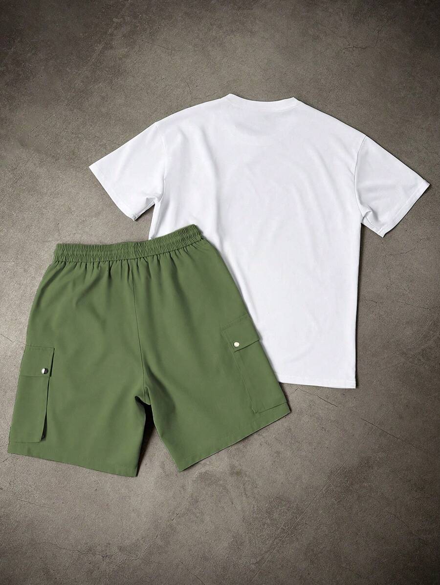 Ensemble homme poches cargo