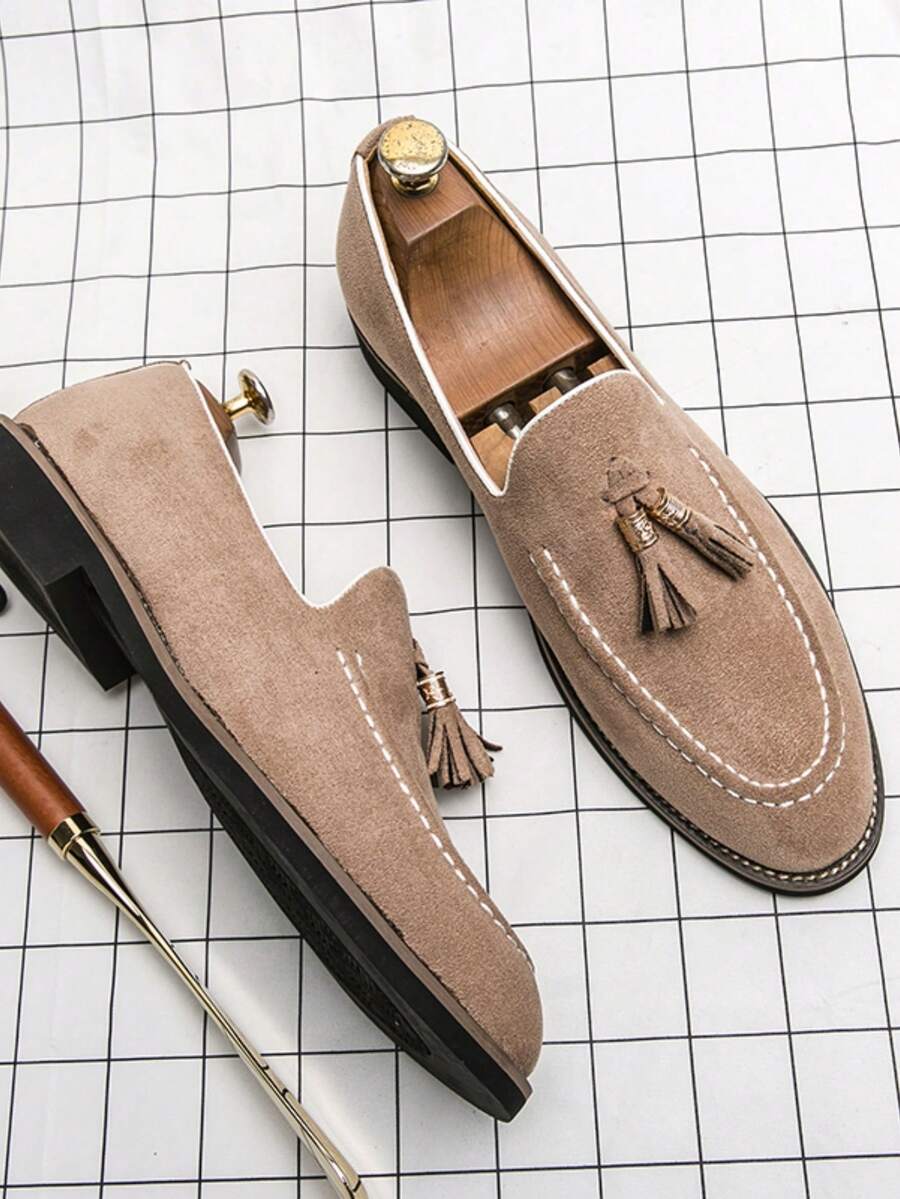 Mocassins homme bride dessus