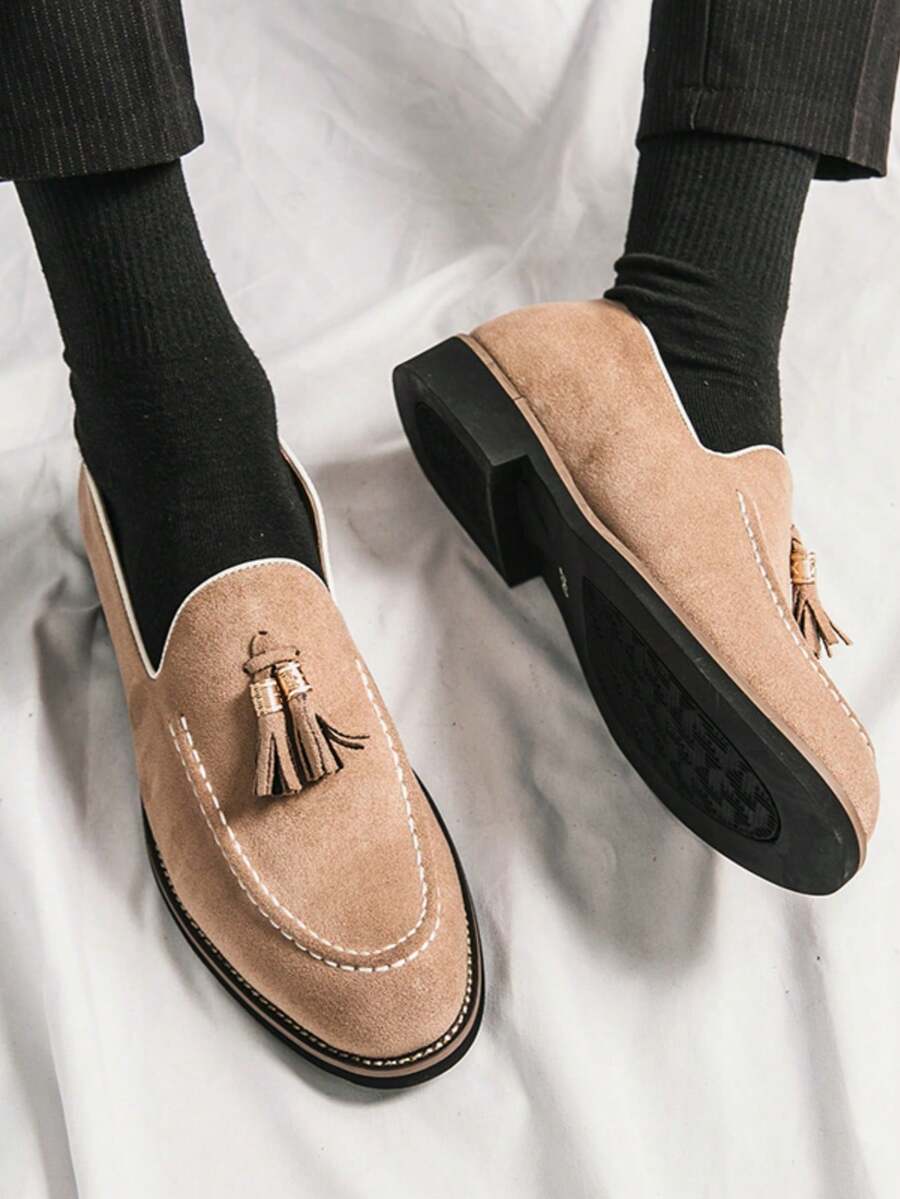 Mocassins homme bride dessus
