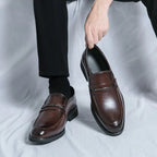 Mocassins homme dessus lisse