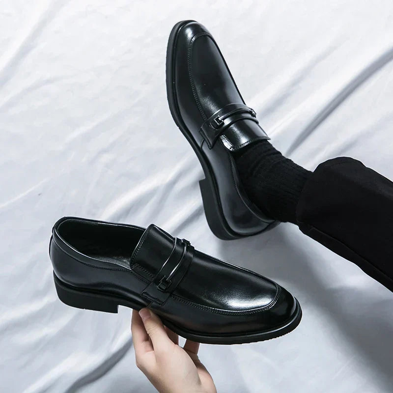 Mocassins homme dessus lisse