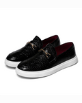 Mocassins homme embossés