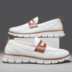 Mocassins homme en maille