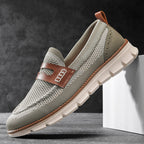 Mocassins homme en maille