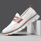 Mocassins homme en maille