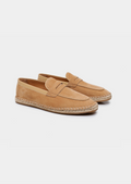 Mocassins homme semelle tressée
