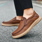 Mocassins homme surpiqués