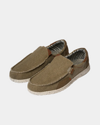 Mocassins homme toile légère