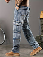Pantalon Cargo Droite pour Hommes