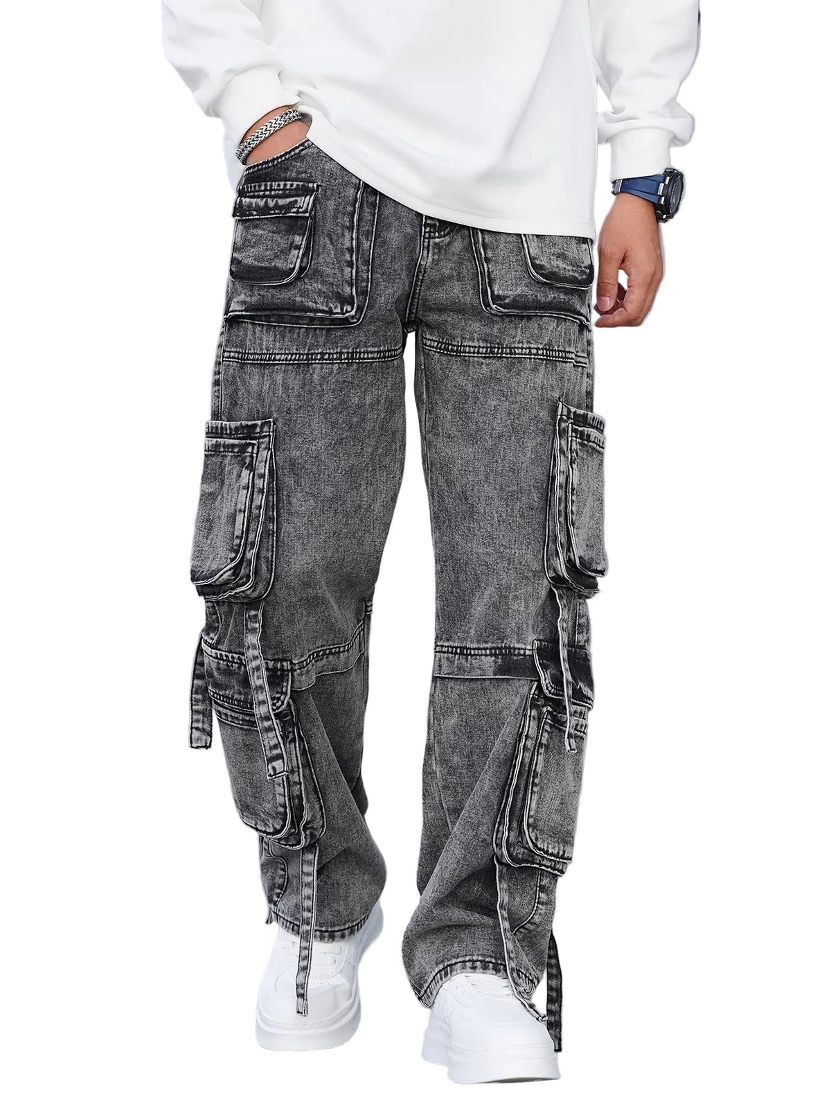 Pantalon Cargo Large pour Hommes