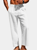 Pantalon homme droit à cordon