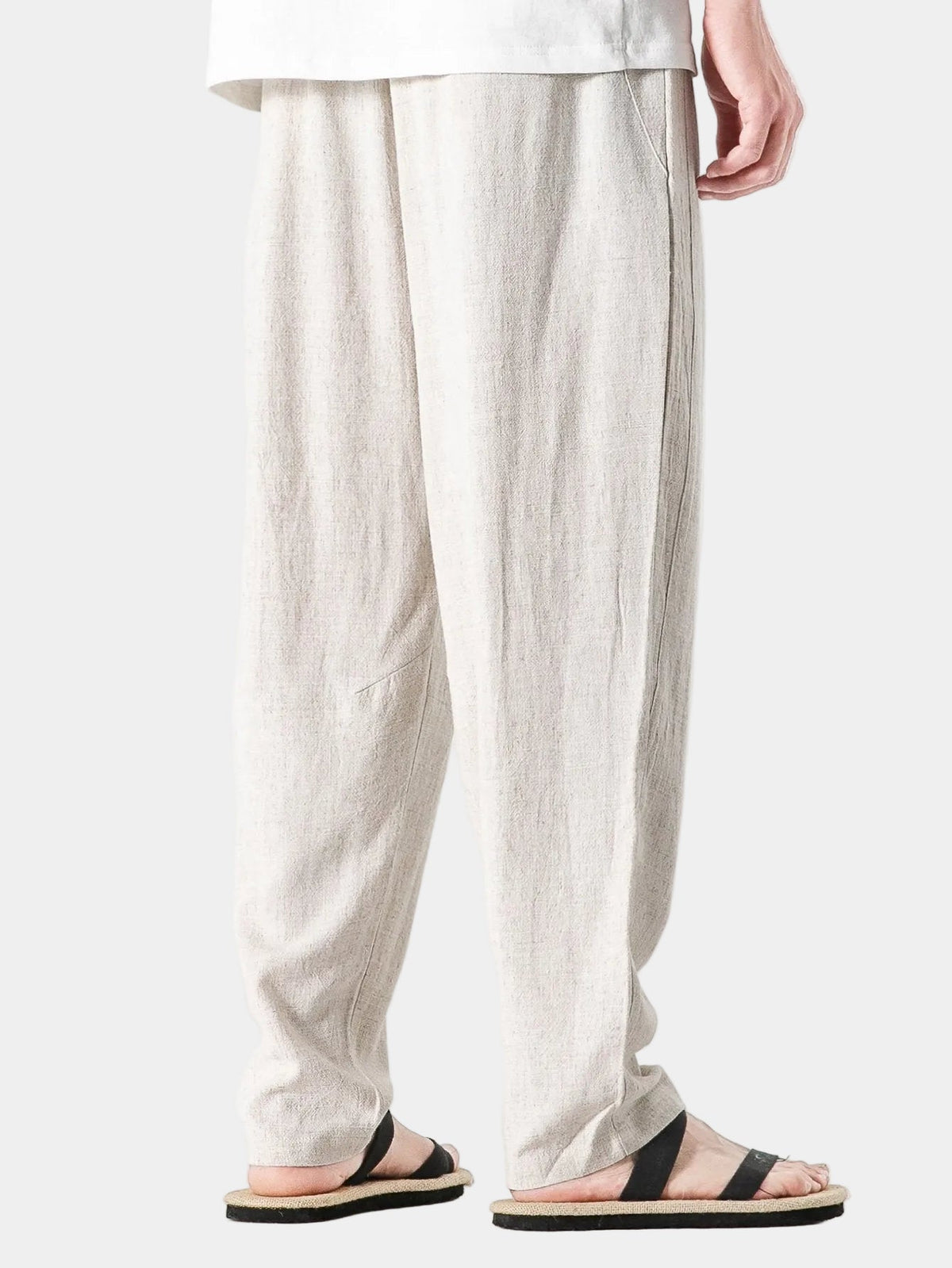 Pantalon homme taille élastique