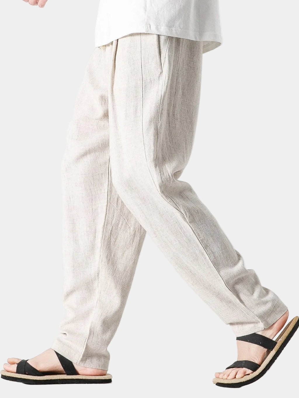 Pantalon homme taille élastique