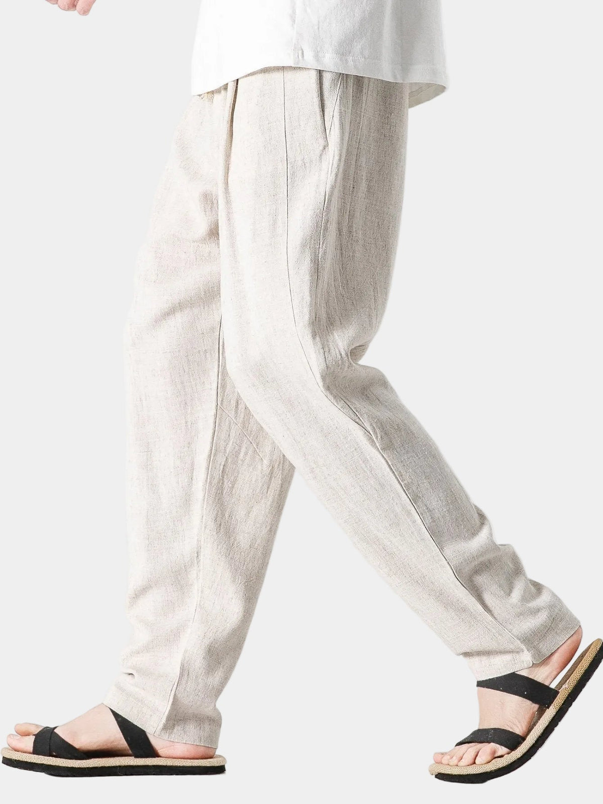 Pantalon homme taille élastique