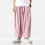 Pantalon homme taille élastique ample