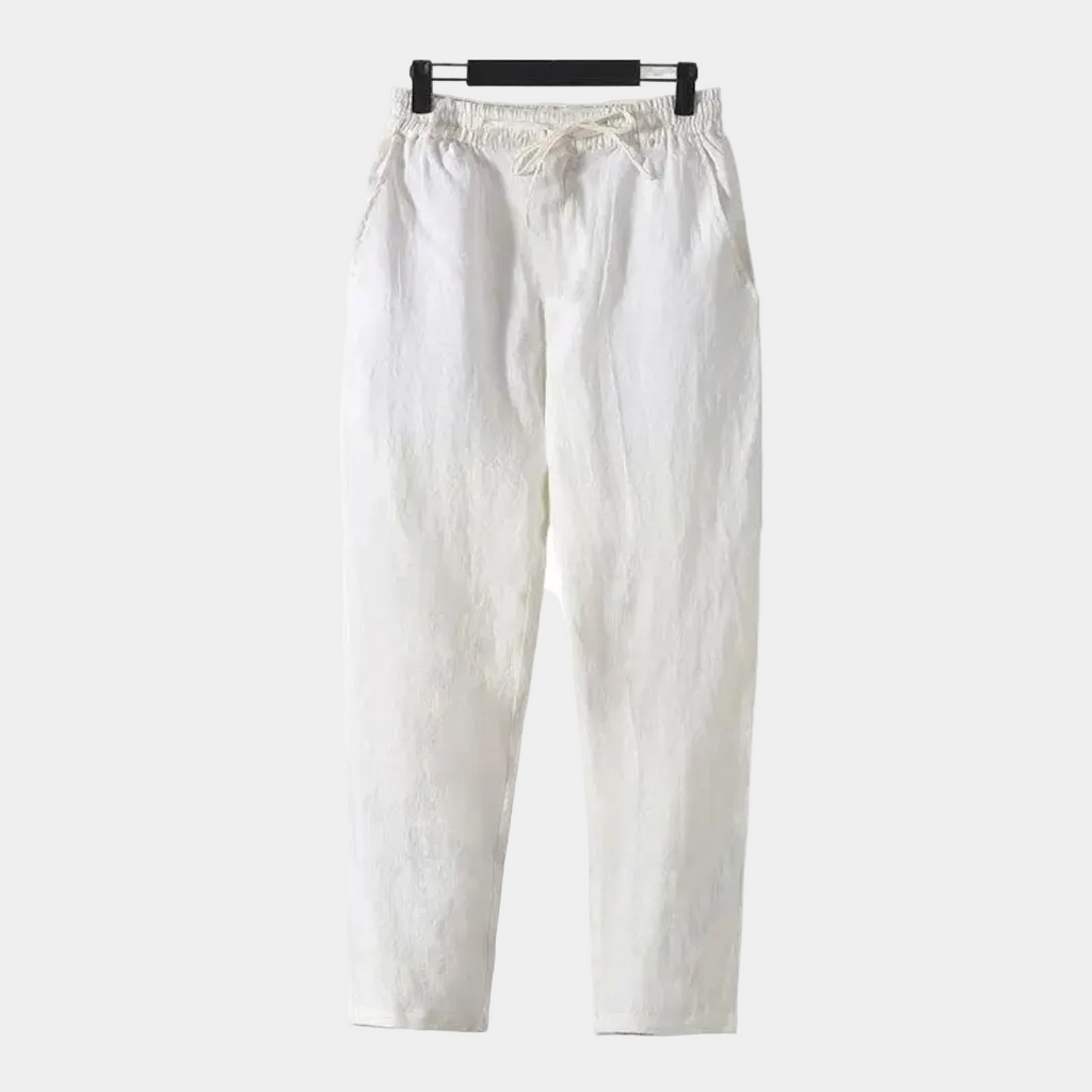 Pantalon homme à cordon