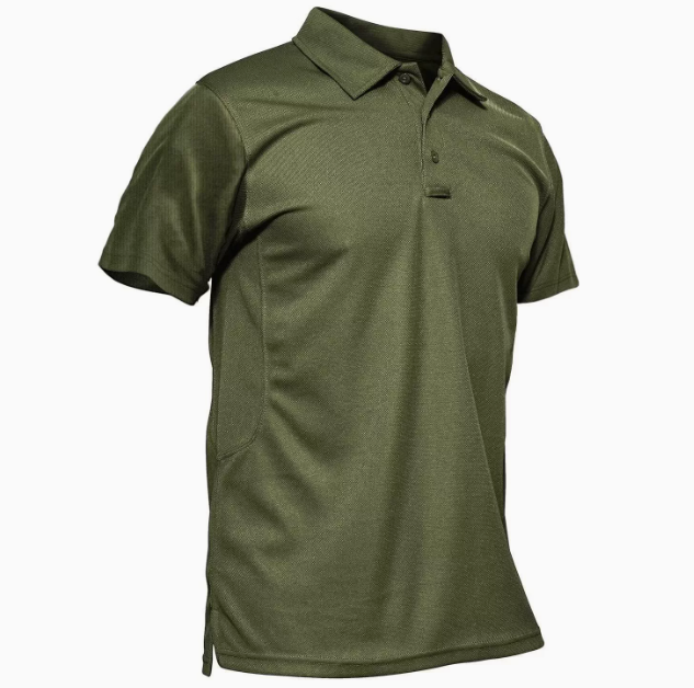 Polo homme boutonné manches courtes