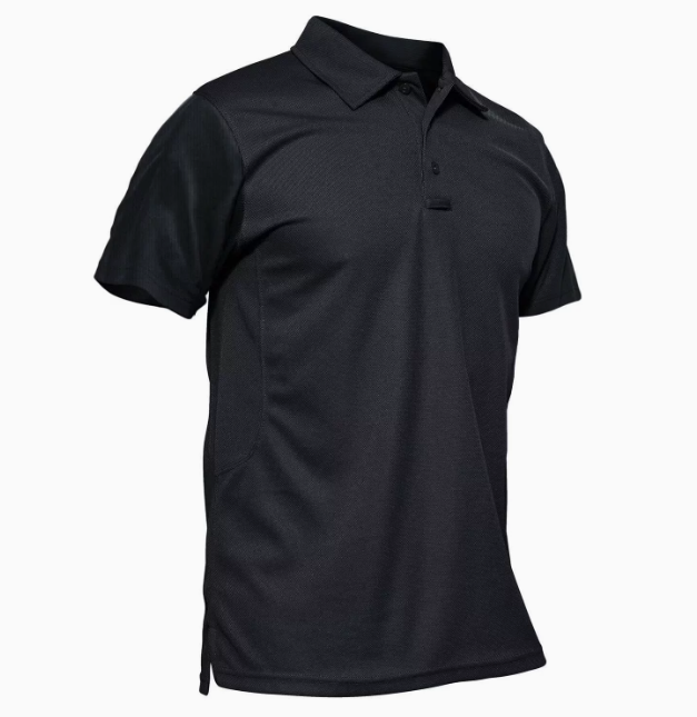 Polo homme boutonné manches courtes