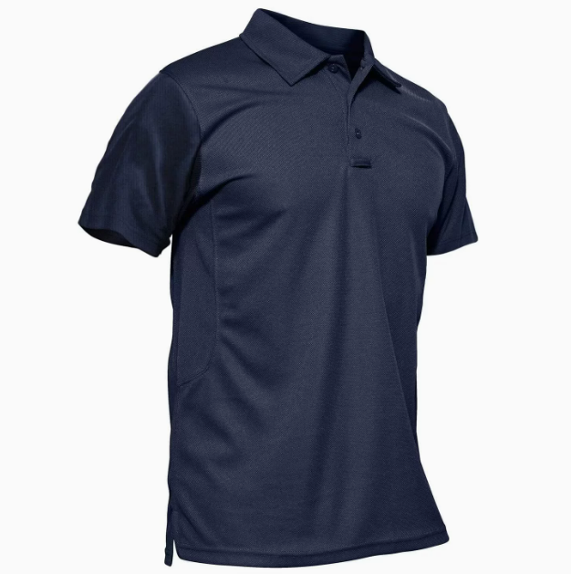 Polo homme boutonné manches courtes