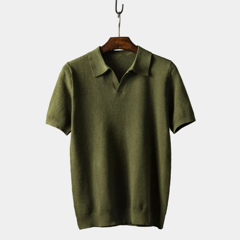 Polo homme col classique