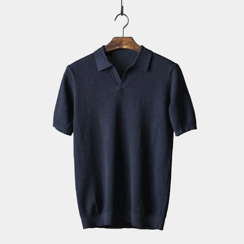 Polo homme col classique