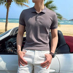 Polo homme boutonné
