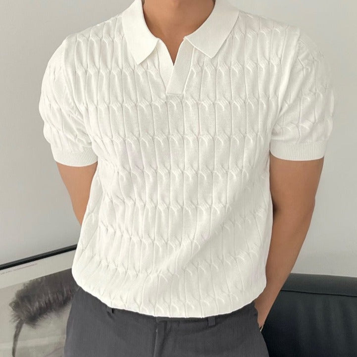 Polo homme manches courtes