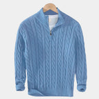 Pull homme demi-zip
