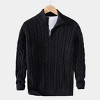 Pull homme demi-zip