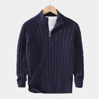 Pull homme demi-zip