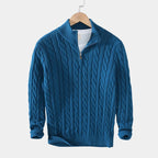 Pull homme demi-zip