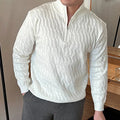 Pull homme demi-zip