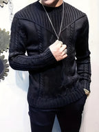 Pull Homme en Maille Texturée
