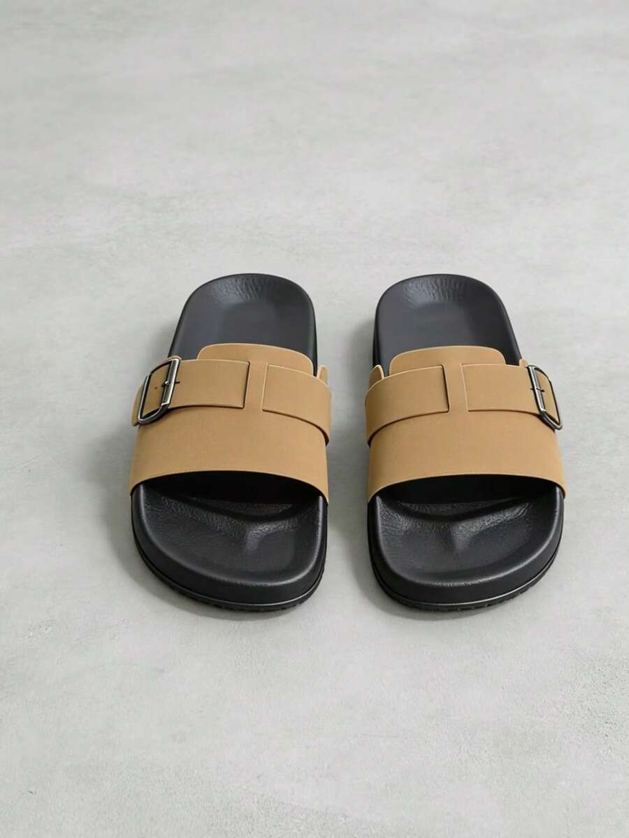Sandales homme à boucle
