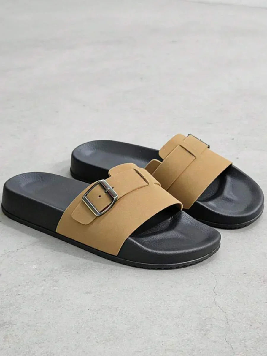 Sandales homme à boucle