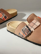 Sandales homme à boucle latérale