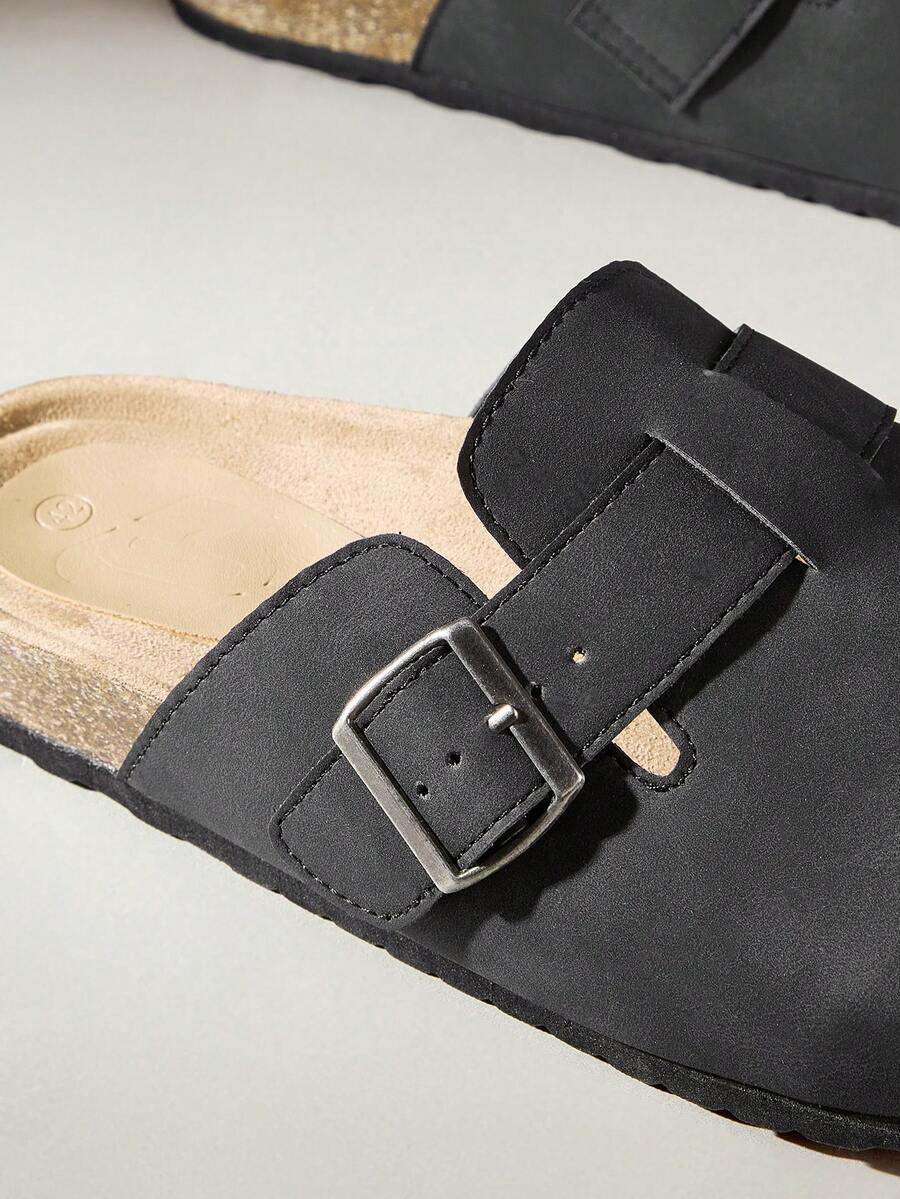 Sandales homme à boucle latérale
