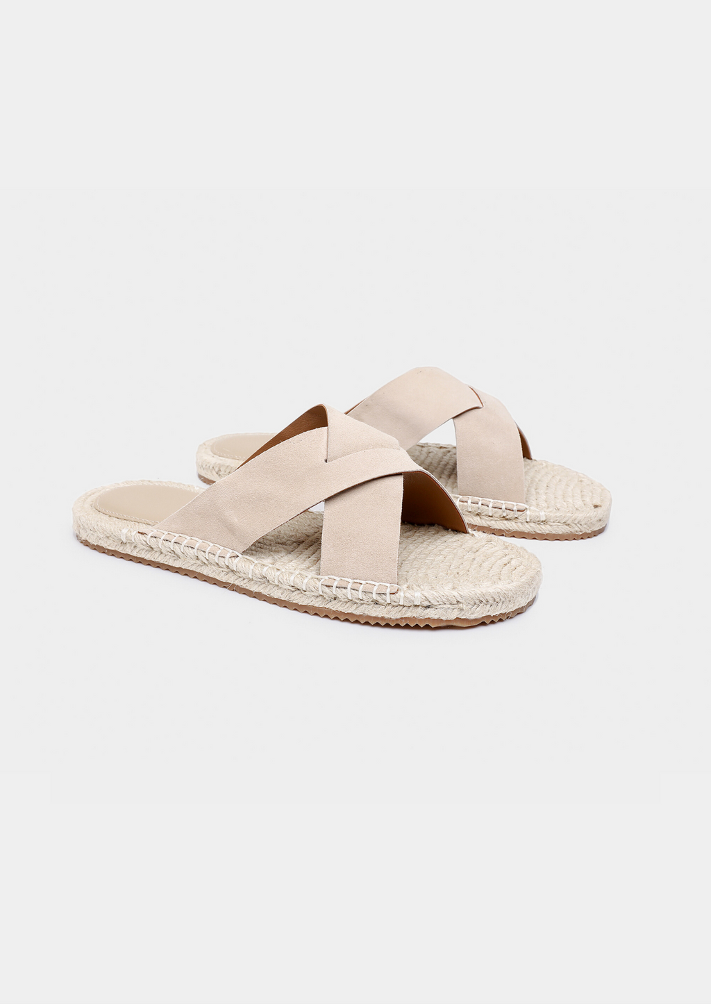 Sandales homme croisées