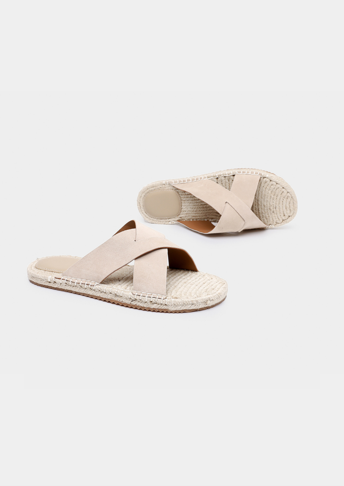 Sandales homme croisées