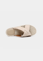 Sandales homme croisées