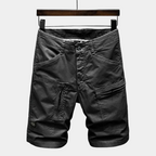 Short cargo homme zippé
