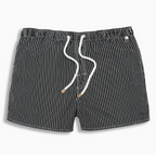 Short homme à rayures verticales